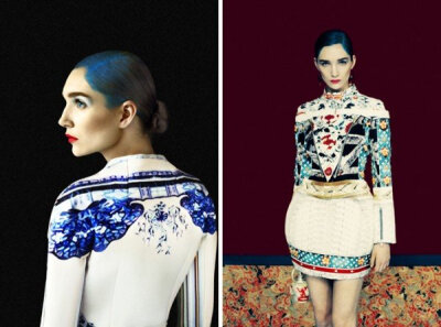 Mary Katrantzou让我们见到了亲切的青花荡漾在肩头<a class='shortlnk' href='/s/113f4f4b2' target='_blank' title='http://pindao.blogbus.com/fengshang/2011042817385.html'>http://duitang.com/s/113f4f4b2</a>