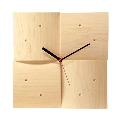 4-Pieces Clock - 被分成四块的木质钟<a class='shortlnk' href='/s/14f80d2c1' target='_blank' title='http://www.mollaspace.com/shop/timepiece/4-pieces-clock.html'>http://duitang.com/s/14f80d2c1</a>