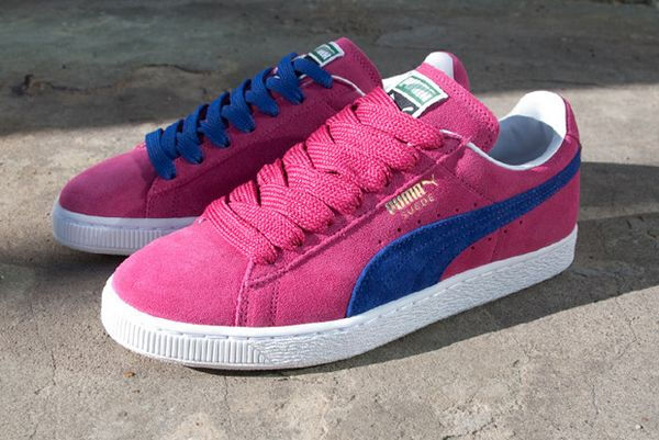 PUMA Suede 2011夏季新品 - 以缤纷的水蓝和亮粉色彩作为呈现，并以撞色效果推出，真好看啊~！ <a class='shortlnk' href='/s/118ec477f' target='_blank' title='http://news.1626.com/html/201105/06/67752.html'>http://duitang.com/s/118ec477f</a>