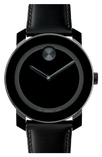 Movado 纯黑质感 <a class='shortlnk' href='/s/037f2ce85' target='_blank' title='http://shop.nordstrom.com/s/movado-large-bold-watch/3133393?origin=related-3133393-0-0-1'>http://duitang.com/s/037f2ce85</a>