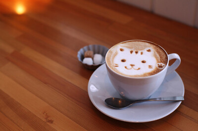 一杯猫咪咖啡，换你好心情。