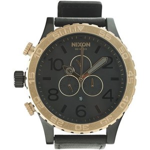 <a class='shortlnk' href='/s/17c20ab27' target='_blank' title='http://www.swell.com/NIXON-THE-51-30-CHRONO-LEATHER-WATCH-1?utm_source=GAN&utm_medium=Polyvore&utm_campaign=Primary'>http://duitang.com/s/17c20ab27</a> NIXON 黑色质感表盘 金色的边框 时尚又运动