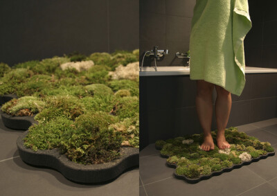 苔藓地毯浴室<a class='shortlnk' href='/s/173d0e83' target='_blank' title='http://veerle.duoh.com/modernhomedesign/article/moss_carpet_for_your_bathroom'>http://duitang.com/s/173d0e83</a>