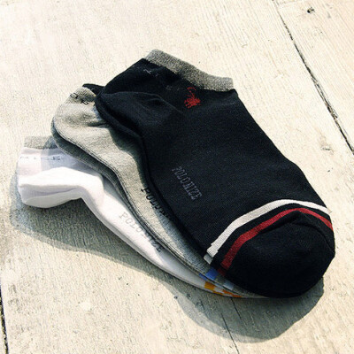 夏季男式棉袜系列(3色) 韩国短袜 棉袜