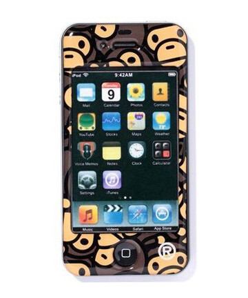 大嘴猴的IPHONE4 壳子，很可爱哦~！A BATHING APE - A BATHING APE x GIZMOBIES iPhone4 ALL BABY MILO