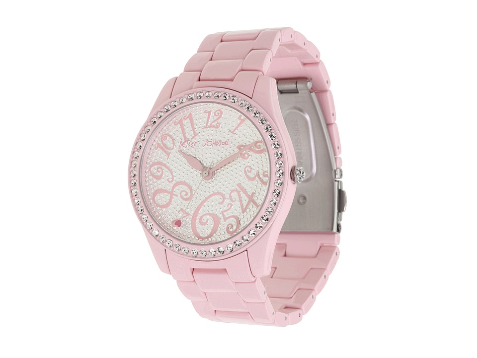 粉嫩粉嫩的~betsey johnson BJ4198手表