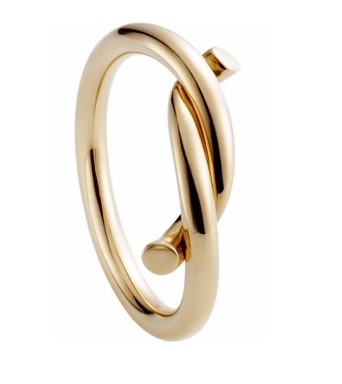  Cartier 18k玫瑰金戒指B4088700，妈妈们都喜欢玫瑰金