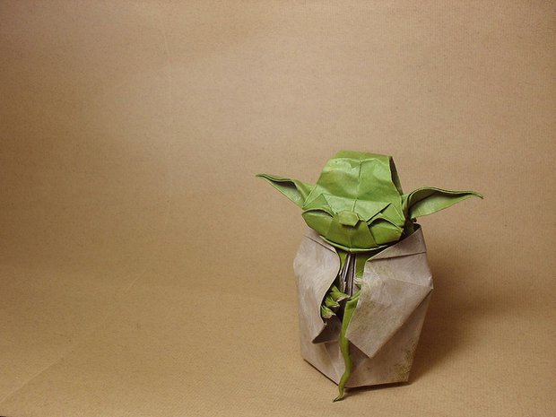 Fancy - Origami Yoda by Fumiaki Kawahata 嘿嘿嘿