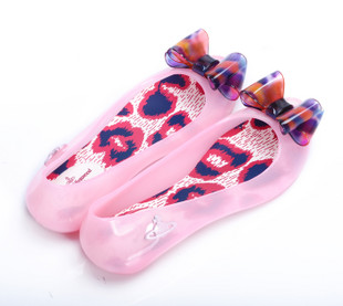 粉色 果冻鞋