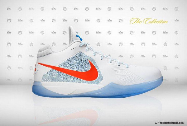 Nike Zoom KD 3干净清爽的鞋子，收了