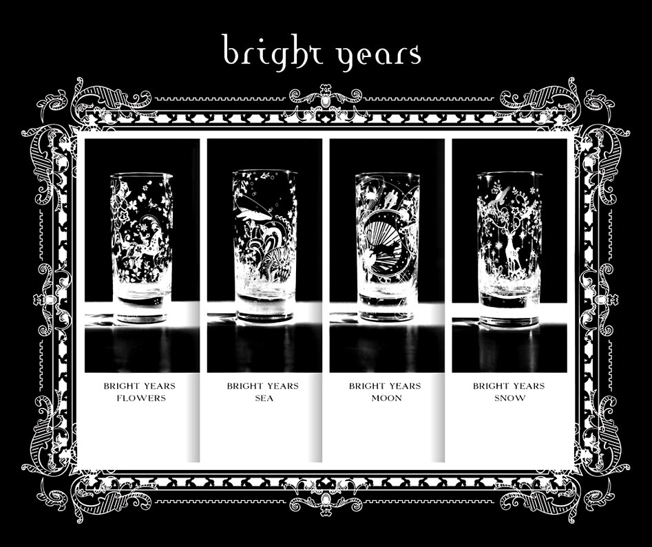 bright years原创杯具套装—花海月雪 祝福有情人！