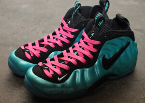 南海岸配色，穿着去海滩吧~！！Nike Air Foamposite Pro