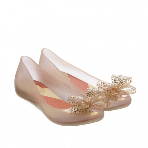 Vivienne Westwood 淑女风流金蝴蝶结凉鞋