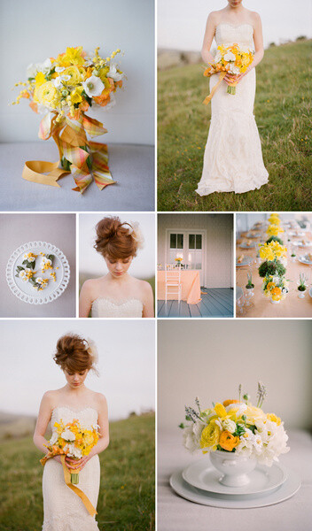 植物系新娘的花花世界 - 优雅 - 婚纱造型 - 新娘 | ELLE中国 | ELLE China Helloyellow