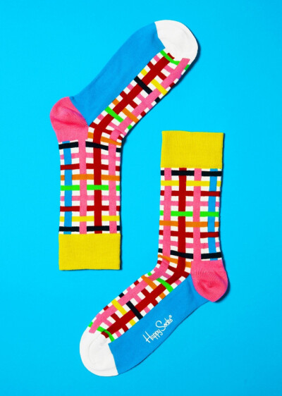 Happy Socks 袜子，超级爱它的颜色，靓丽