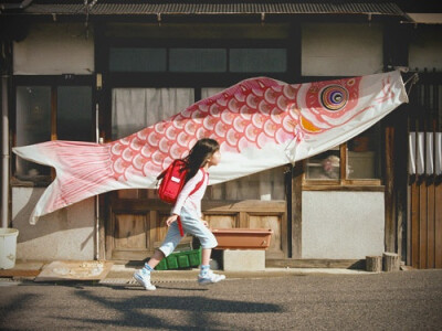 日式鲤鱼旗