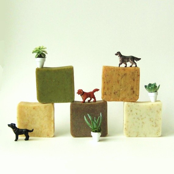 Choose Any 5 Bars of Soap // VeganOrganicCold by prunellasoap