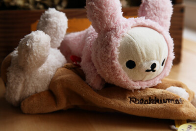 日本轻松熊 兔宝宝笔袋