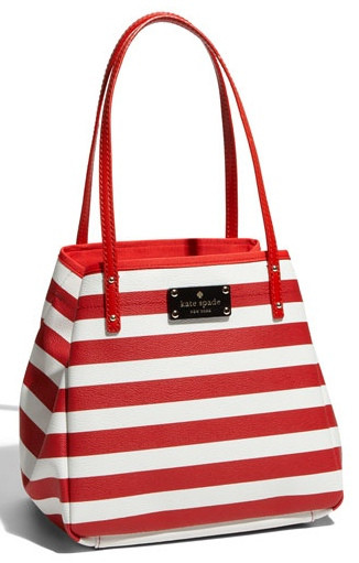 Kate Spade kennywood条纹包