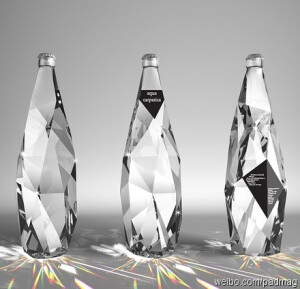 ：【包装设计】米兰设计师Cristiano Giuggioli的一件概念包装设计，钻石酒瓶。【包装设计】米兰设计师Cristiano Giuggioli的一件概念包装设计，钻石酒瓶。