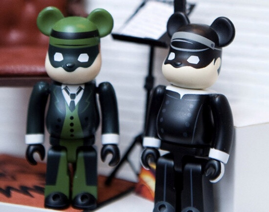 Green Hornet Kato100% Be@rbrick 周杰伦摇身变青蜂熊