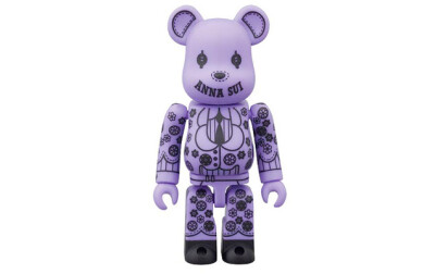 Medicom Toy x Anna Sui 100% Be@rbrick 紫熊现身~可爱