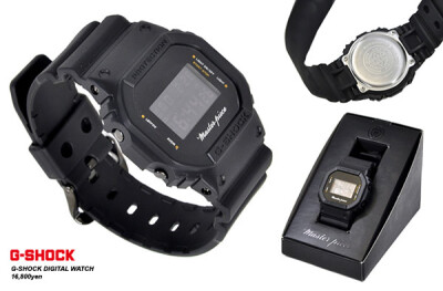 master-piece× CASIO 2011春夏联名系列产品 ~帅气的手表