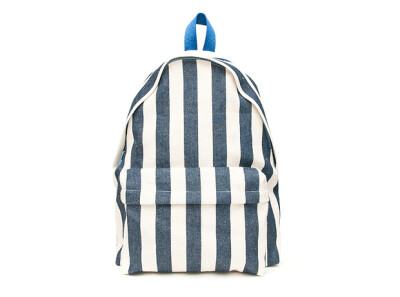 Neighbour — Super Large Stripe Backpack Super Large Stripe Backpack 条纹包包，今年最潮的包包