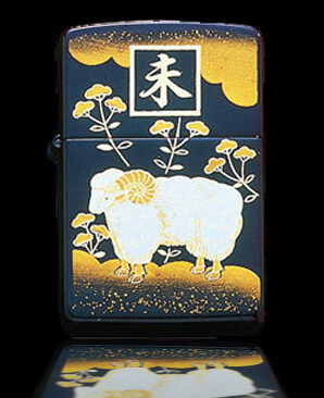 日本传统蒔绘职人作12生肖24K镀金限量版 羊