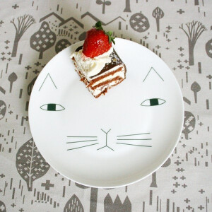 Mog's cat face plate 喵！