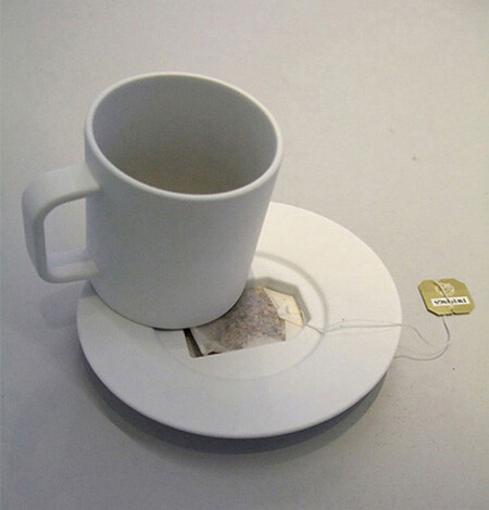 茶包棺材Tea Bag Coffin 有了茶包棺材，喝茶的人就可以让茶包安息在杯子下面了。