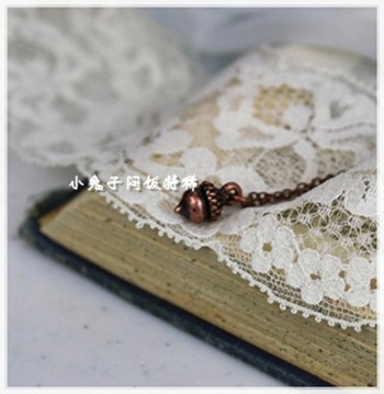 【红铜小榛果/松果锁骨链/项链】小兔子闷饭特稀