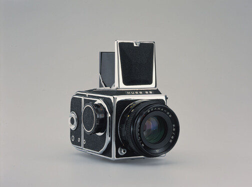 David Zwirner: Christopher Williams: Kiev 88, 4.6 lbs. (2.1 Kg) Manufacturer: Zavod Arsenal Factory, Kiev, Ukraine.Date of production: 1983-