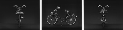 David Zwirner: Christopher Williams: Velosolex 2200 Nr. 2 (Front, Side, and Back), Serial Number 3128819, Moteur antiparasité, Date of Produ