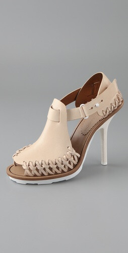 Thakoon Giuseppe Zanotti for Thakoon Woven Edge Pumps 有点编织风格的鞋，真好看