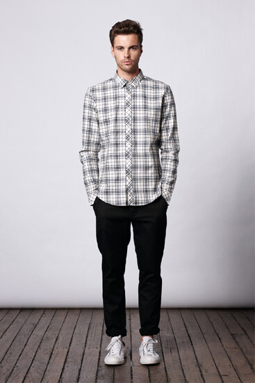 相信格子控会非常喜欢这样的LOOK~！