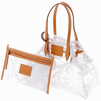 夏天背着很凉爽的感觉，Vivienne Westwood PVC透明手提包 小款