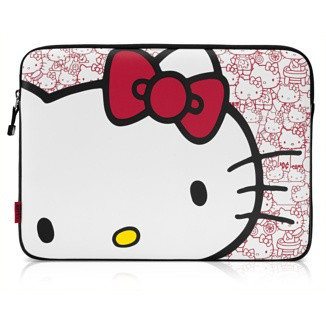 女生都喜欢凯蒂，Hello Kitty Supercute 吉娣貓MacBook保護套