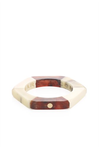 Marc Jacobs 简约素雅型手环，很可爱吧~！High Tide Colorblock Large Bolt Bangle