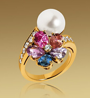 BVLGARI SAPPHIRE FLOWER 好看死了