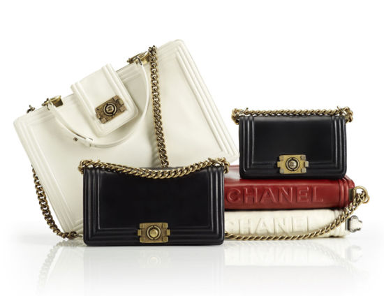 Chanel(香奈儿)2011秋冬全新“Le Boy Chanel”包。