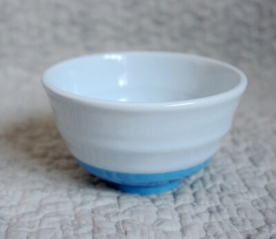 陶瓷米饭碗 粉&蓝
