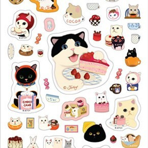 【8thdays】韩国进口jetoy可爱贴纸marshmallow sticker-Dessert