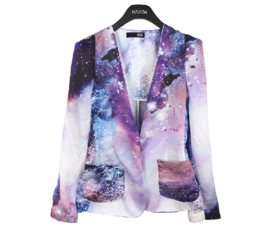 Cosmic blazer from Style Nanda