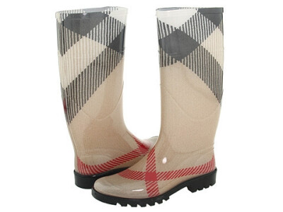  Burberry Check Rainboots 雨靴