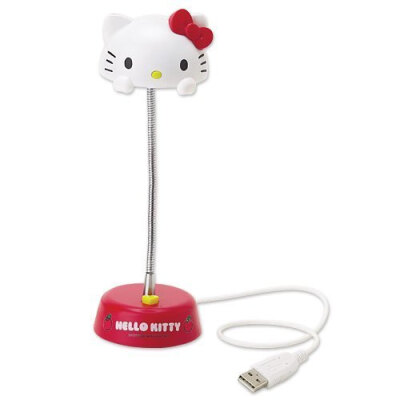 Hello Kitty 头型USB 接口台灯