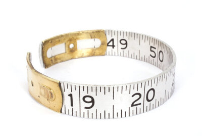 Vintage Lufkin Ruler Bangle by jacqvon on Etsy