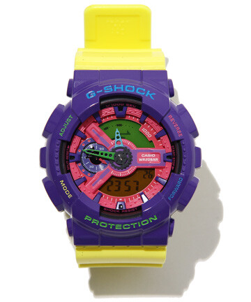 G-SHOCK -2011最新多层次系震撼登场，本季承袭BIG G 55mm级大表面更加发展，以抢眼色彩搭配，与夏日艳阳争艳。