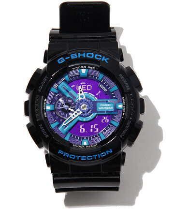 非常喜欢这款G-SHOCK - 除了G-SHOCK 既有耐冲击构造及防水200M外，特搭高规的防磁及1/1000秒码表等强大功能。是率性穿搭的最佳选择！