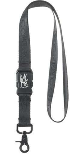 Marc Jacobs Logo Lanyard多用途挂绳钥匙工卡证件绳：垂直长度60厘米，可做挂脖子上的钥匙绳、工卡证件卡绳等